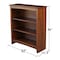 International Concepts Shaker Bookcase, 36"H, Espresso SH581-3223A - alternate 2